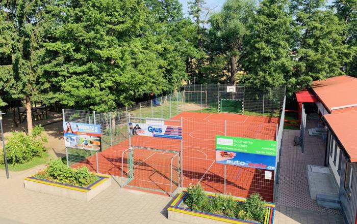 Sanierung des Sportplatzes der SABEL Gemeinschaftsschule Saalfeld