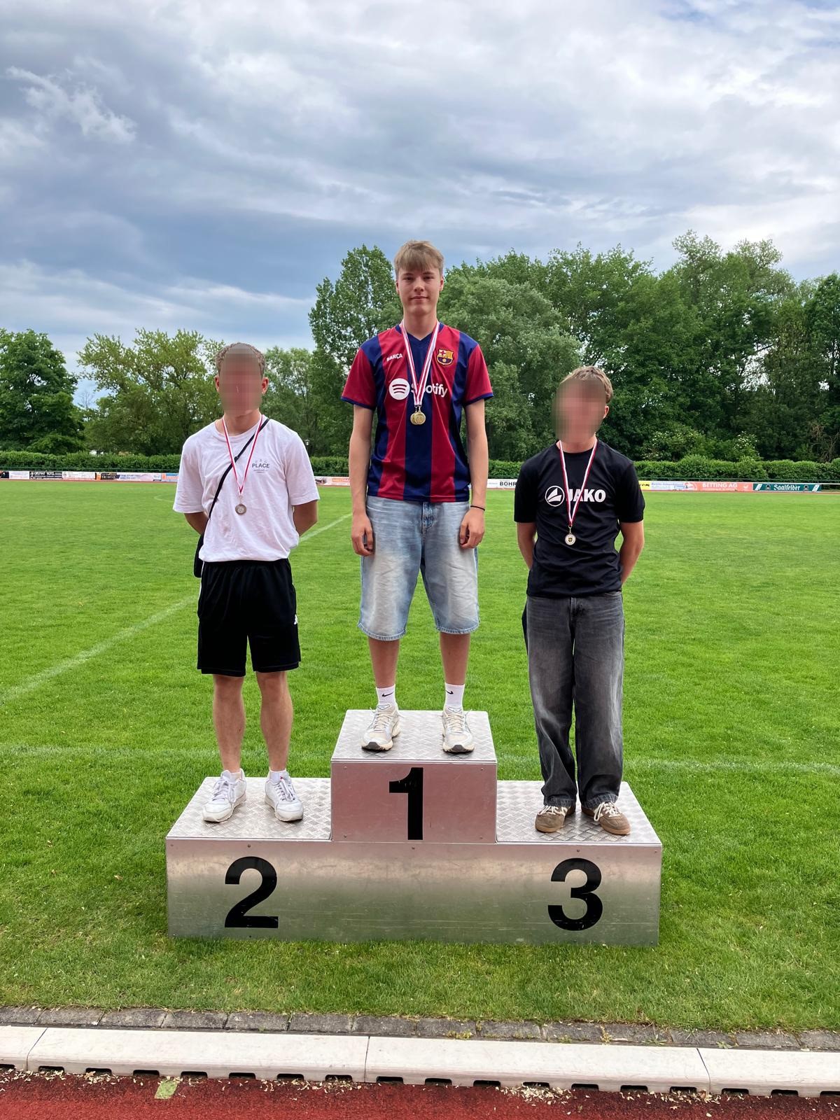 Sabel Schule Saalfeld Siegerfoto Kreisjugendspiele