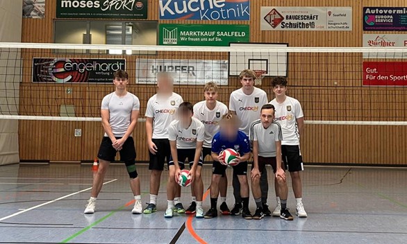 SABEL Schulen Saalfeld beim Volleyballturnier